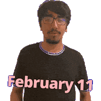 February Sticker