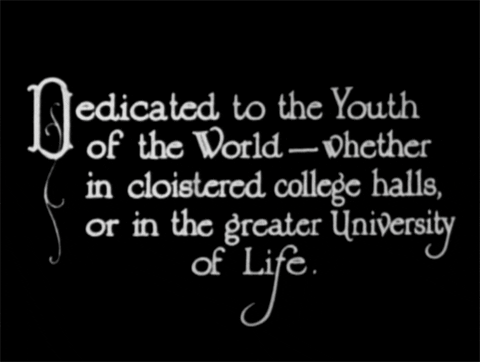 the plastic age intertitle GIF by Maudit