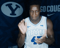 Byu Basketball Sport GIF by BYU Cougars