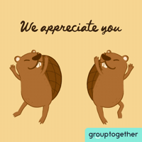 Well Done Thank You GIF by GroupTogether