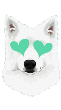 In Love Corazon Sticker by Pup and Running