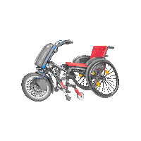 StrickerHandbikesGermany fast scooter wheelchair stricker Sticker