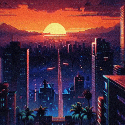 Vaporwave GIF by Garbi KW