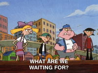 hey arnold nickelodeon GIF