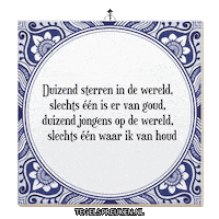 Nl Spreuk Sticker by Tegelspreuken.nl