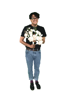 Lonely Flowers Sticker by Studio Social