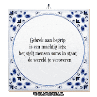 Spreuk Reflectie Sticker by Tegelspreuken.nl