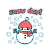snow day Sticker