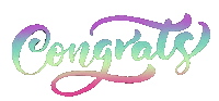 Congrats Congratulations Sticker