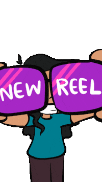 New Post Glasses Sticker