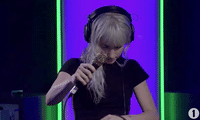 hayley williams live lounge GIF by BBC Radio 1