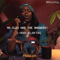 Hold On. Shh, Shh.