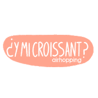 Paris Croissant Sticker by Airhopping