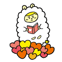Heart Read Sticker by ENAKISS