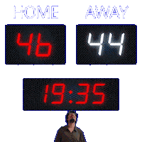 44 Away Sticker