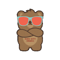KidsCityHawaiiLLC fun kids play hawaii Sticker