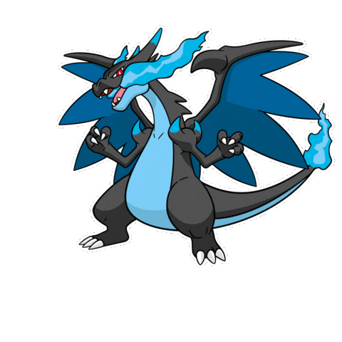 Mega Evolution Fire Sticker by Pokémon