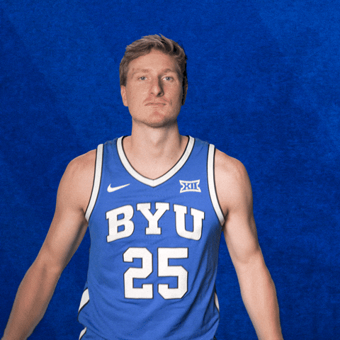 Oh My Surprise GIF by BYU Cougars