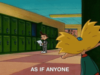 hey arnold nicksplat GIF
