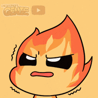 ChristophersGenie genie angry mad upset GIF