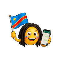Emoji Fans Sticker by WhatsApp SIM