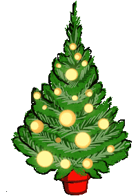 New Year Christmas Sticker