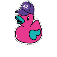 Marseille Canard Sticker by Agence DUNK!