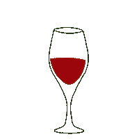 Vinoboxnl drink wine drunk glass Sticker