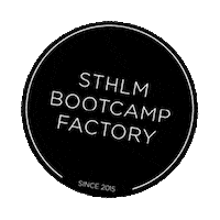 Sbf Sticker by Sthlm Bootcamp Factory