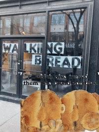 Performance Walking Bread GIF by Alex Boya