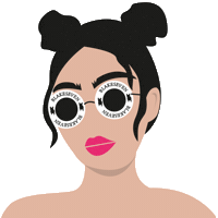 Girl Fashion Sticker by BLAKE SEVEN