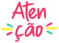Atencao Sticker by Corte Crie