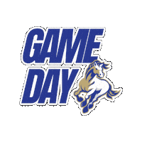 Mustangs Sticker by Divine Savior Academy