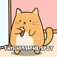 Satisfying Ice Cream Cone GIF by MESA My Emotional Support Animal