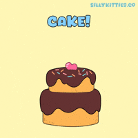 Birthday Cake GIF by Silly Kitties