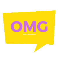 DigitalCharms new omg news shock Sticker