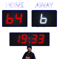 6 Away Sticker