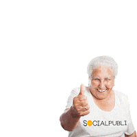socialpubli_es influencer grandma follow me influencers Sticker
