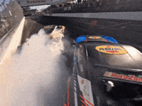Drifting Ford GIF