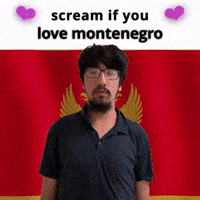 (silent) scream if you love montenegro