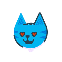 Blushing Cat Lady Sticker by ASPCA Pet Health Insurance