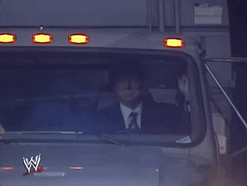 wrestling garbage truck GIF by WWE