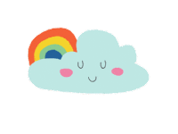 Summer Rainbow Sticker by Skokie Public Library