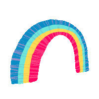 Over The Rainbow Sticker by Brooklyn Public Library