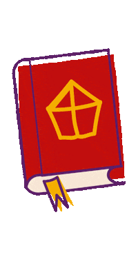 HetdorpvanSinterklaas december november sinterklaas sint Sticker