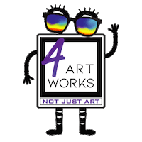 happy art Sticker