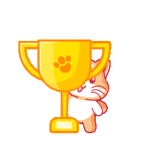 Happy Cat Sticker by JPedicini