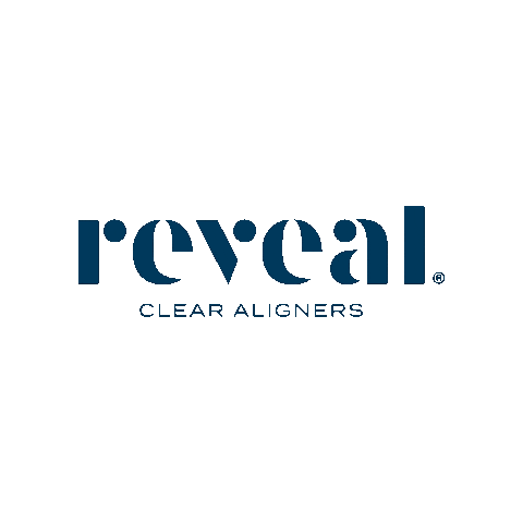 Revealclearaligners reveal aligners clear aligners reveal aligners Sticker
