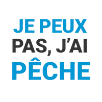 Je Peux Pas Jai Sticker by Pecheur.com