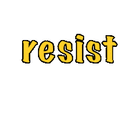 Resist Rise Up Sticker